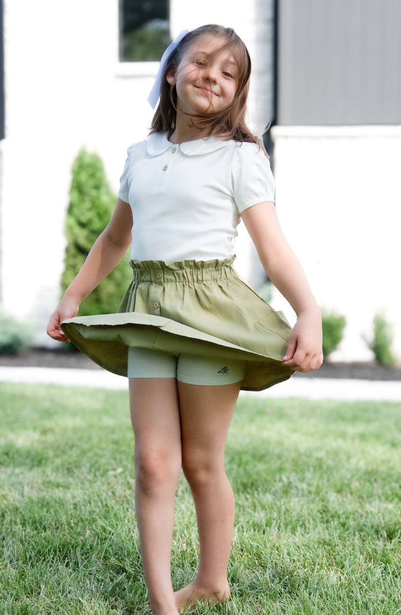 Little Paper Kids Elle Polo, Alternate, color, Cream