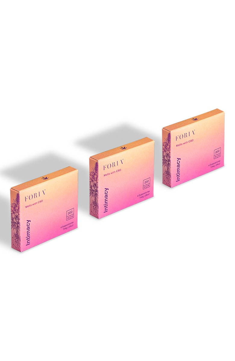 FORIA Intimacy CBD Melts, Alternate, color, 