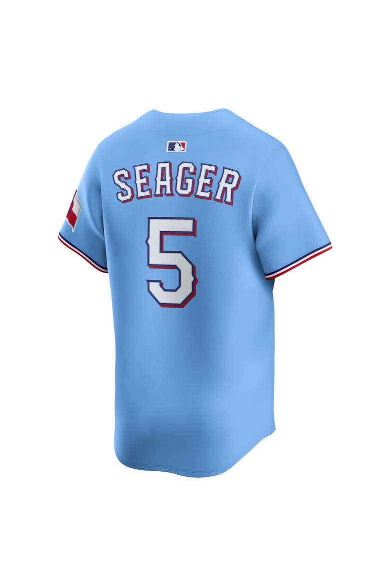Men's Nike Corey Seager Light Blue Texas Rangers Alternate Limited Player Jersey, Alternate, color, Light Blue