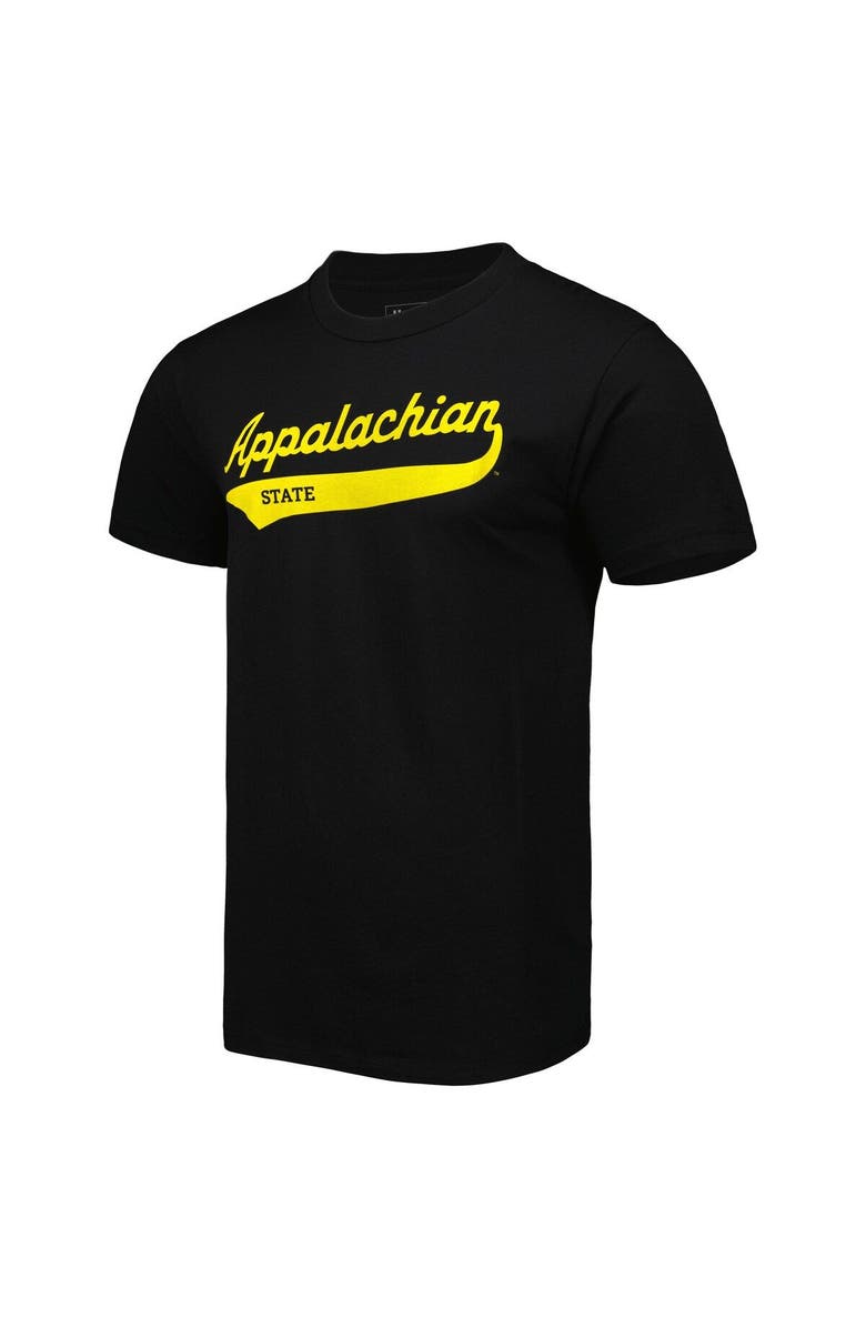 HOMEFIELD Men's Homefield Black Appalachian State Mountaineers Baseball T-Shirt, Alternate, color, 