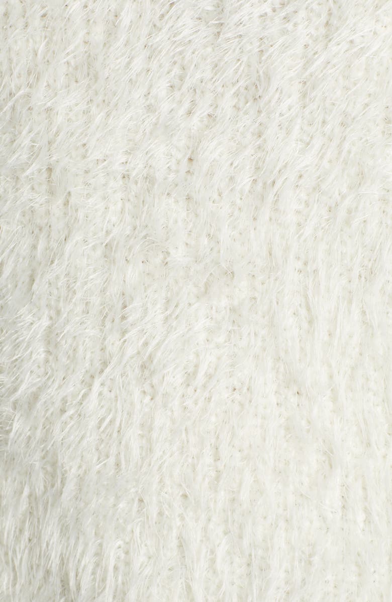 1.STATE Eyelash Fringe Mock Neck Sweater, Alternate, color, 