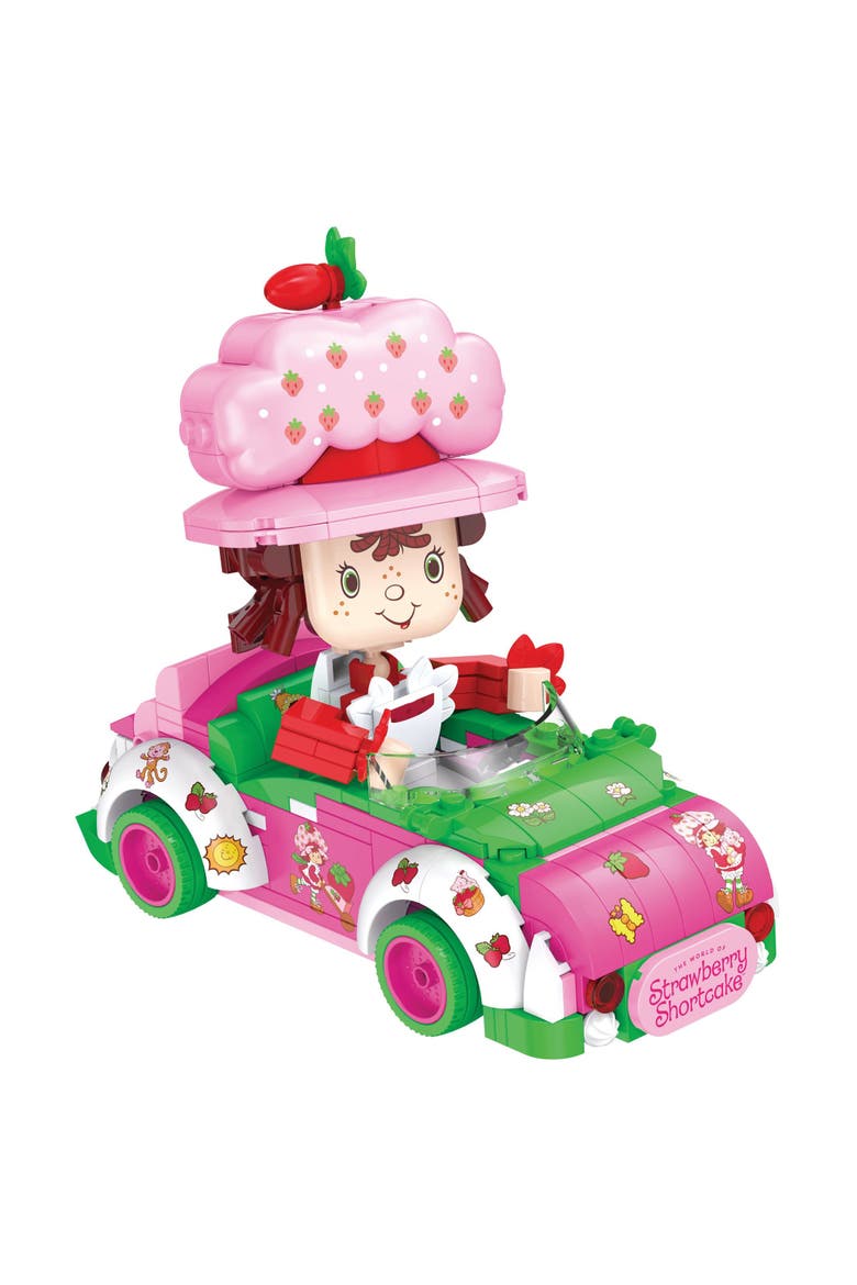 Strawberry Shortcake Berry Cruiser Building Set, Alternate, color, Pink