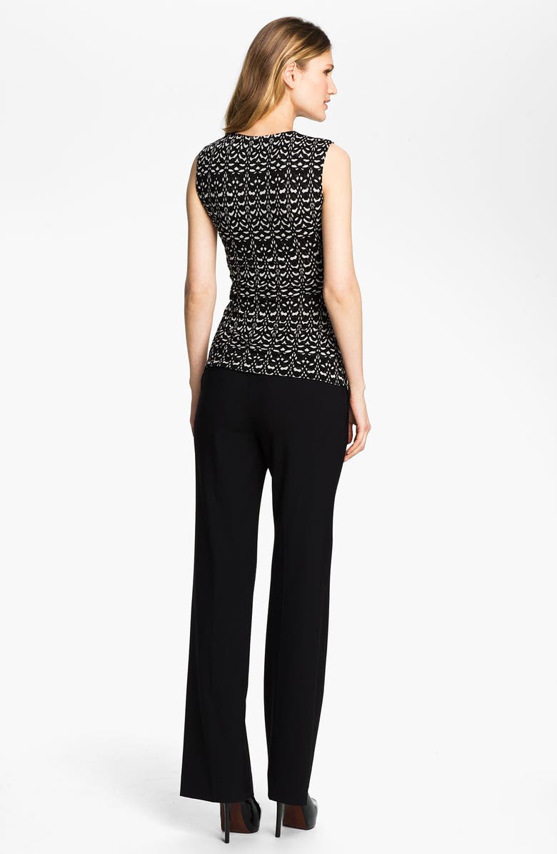 Classiques Entier<sup>®</sup> Flare Leg Stretch Wool Pants, Main, color, 