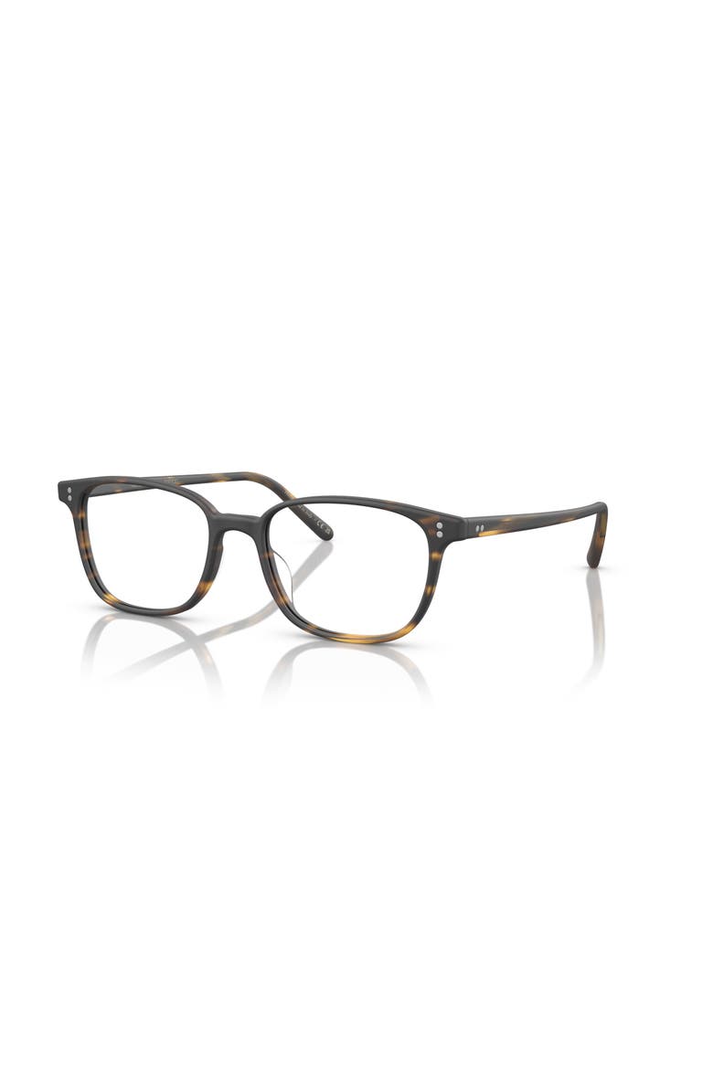 51mm Square optical glasses, Main, color, Brown
