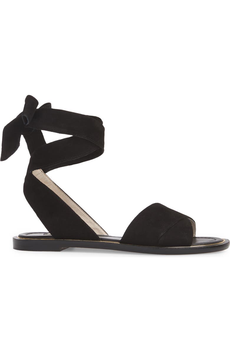 Louise et Cie Biglia Ankle Wrap Sandal, Alternate, color,
