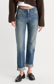 Good American Vintage Ankle Straight Leg Jeans