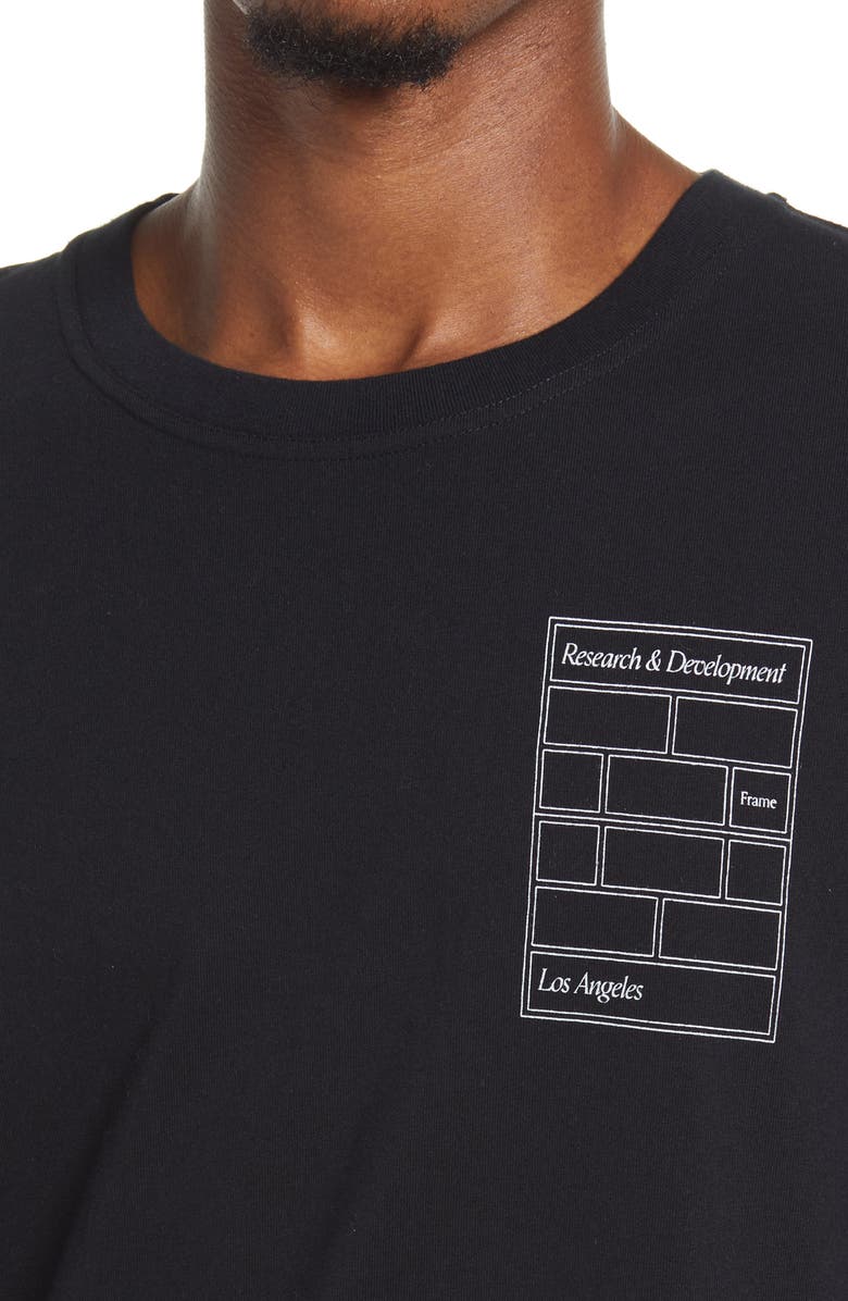 FRAME Research & Development Long Sleeve Graphic Tee, Alternate, color,
