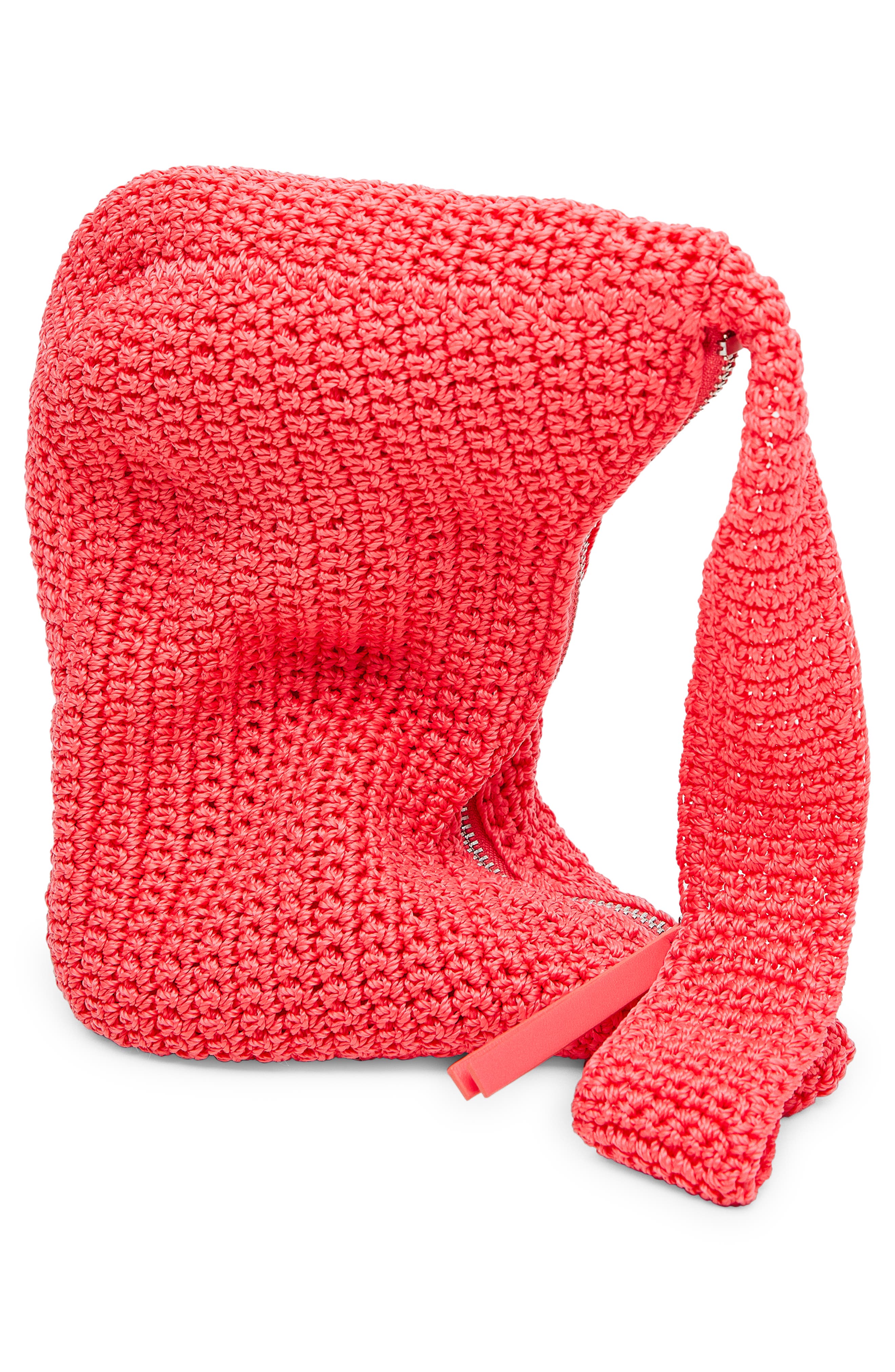 MANGO Braided Shoulder Bag, Alternate, color, 