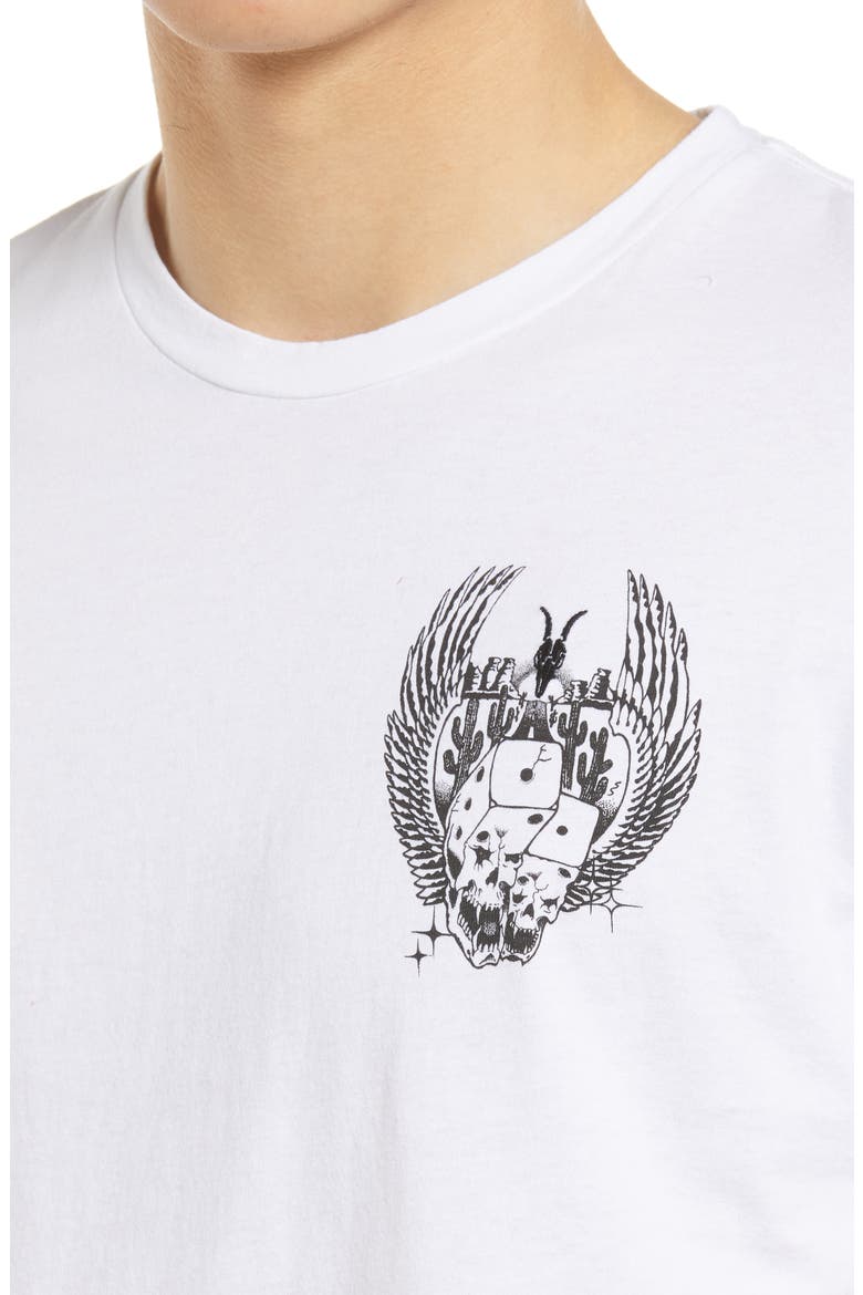 Men's Los Highway Graphic Tee, Alternate, color, OPTIC WHITE