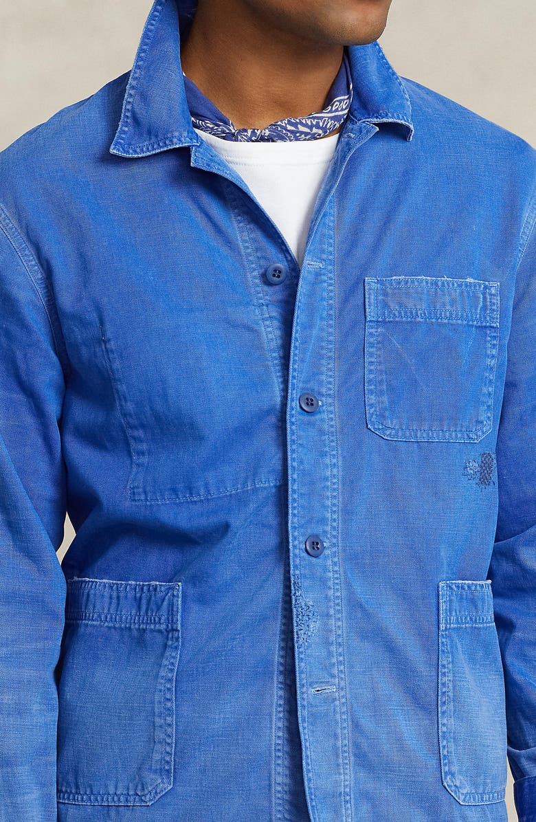 Polo Ralph Lauren Rustic Cotton Denim Jacket, Alternate, color,