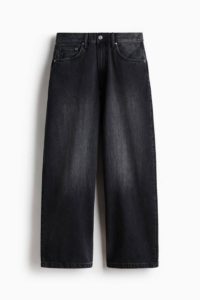 Collins Super Baggy Jeans, Alternate, color, Dark denim gray