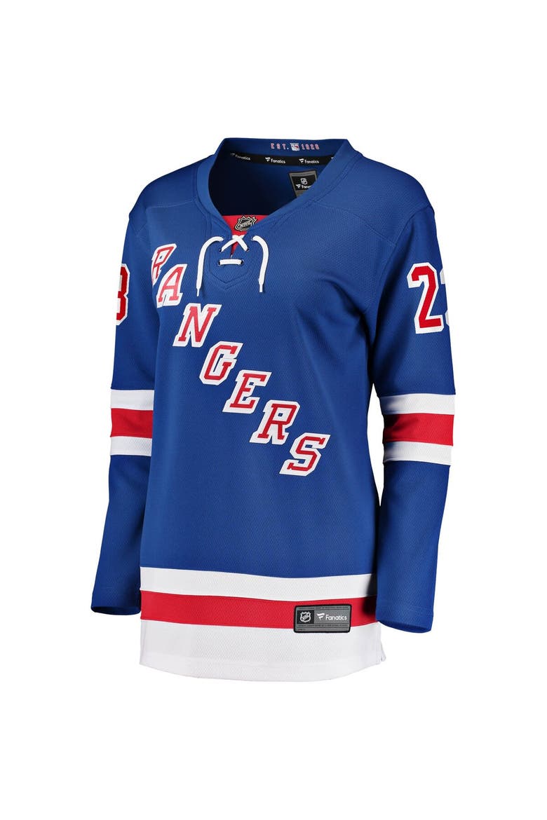 Women's Fanatics Adam Fox Blue New York Rangers Home Breakaway Jersey, Alternate, color, Blue