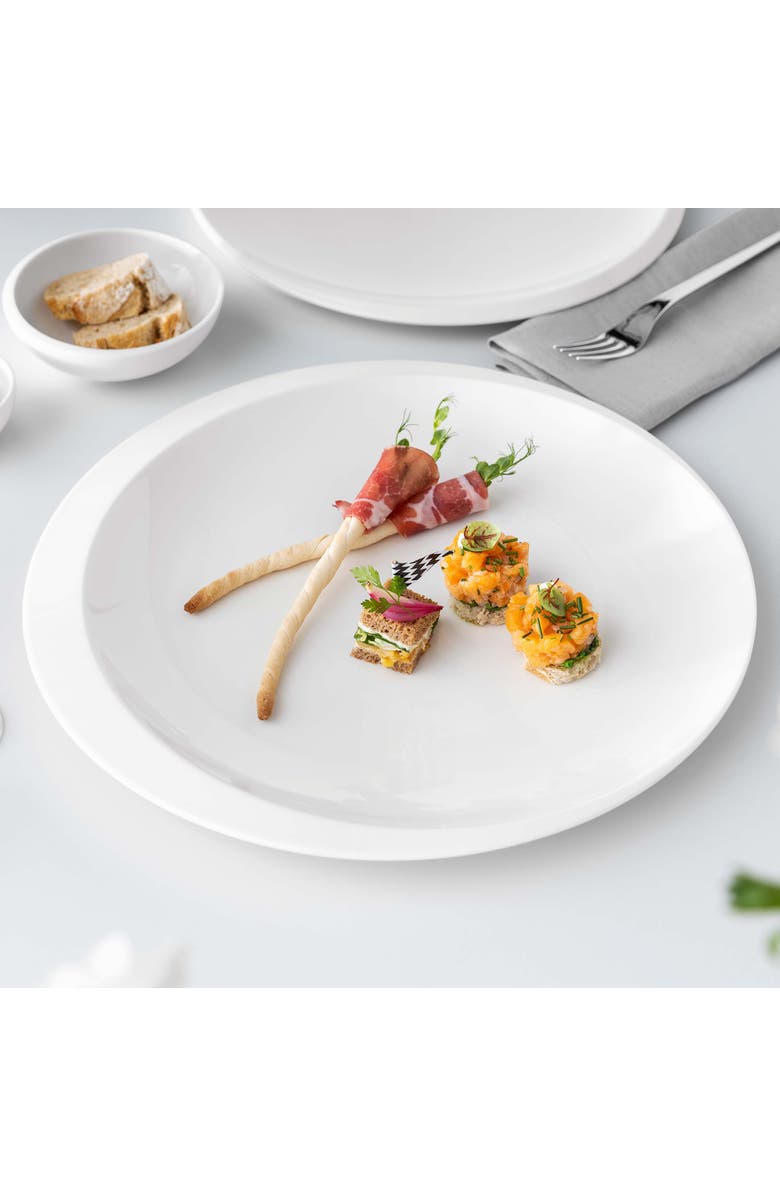 Villeroy & Boch NewMoon Large Round Tray, Alternate, color, White