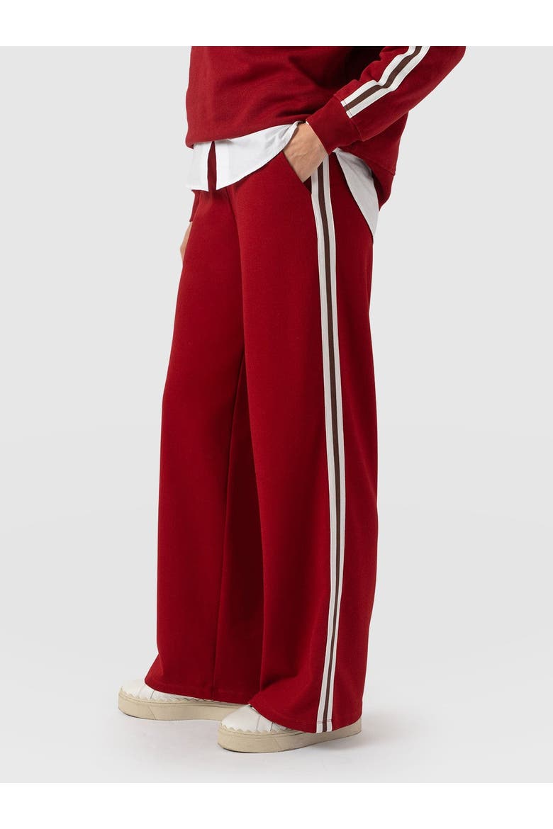 Victory Straight Leg Pant, Alternate, color, Red Brown Stripe