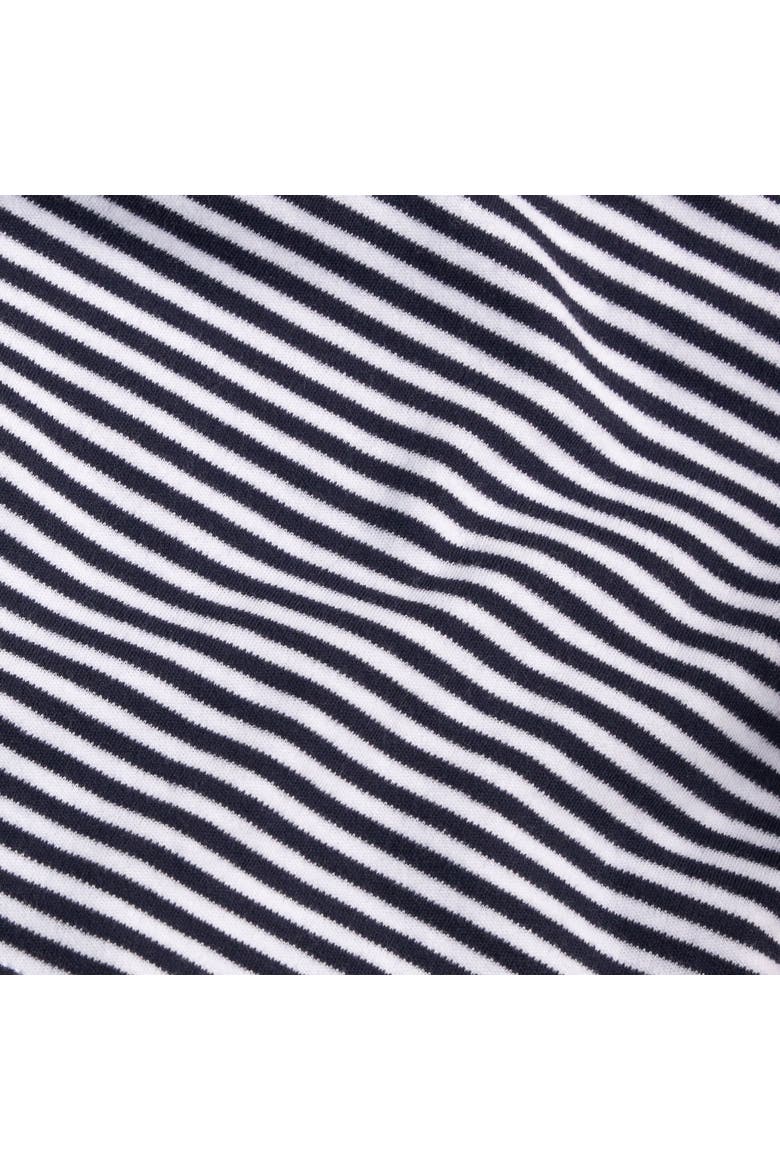 Kids' Striped Long Sleeve Polo, Alternate, color, Navy Stripe