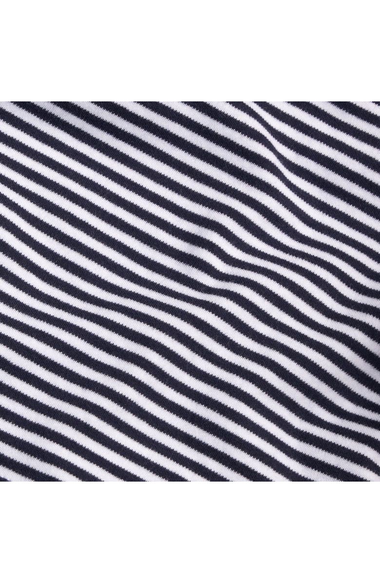 Little English Kids' Striped Long Sleeve Polo, Alternate, color, Navy Stripe