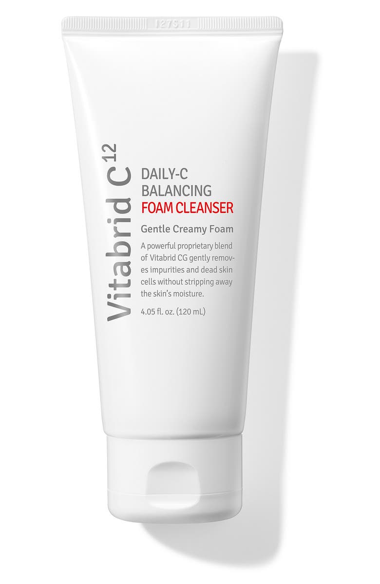 Vitabrid C12 Daily-C Foam Cleanser, Main, color, 