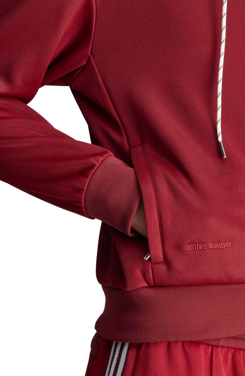 ADIDAS X WALES BONNER Track Hoodie, Alternate, color, Collegiate Burgundy