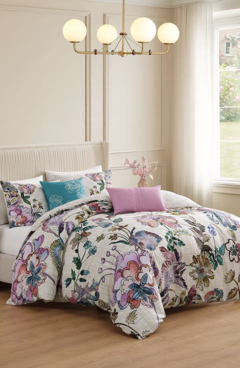 Toffee Reversible 5-Piece Comforter Set