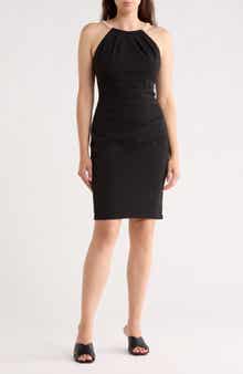 Eliza J Pleated Sleeveless Dress