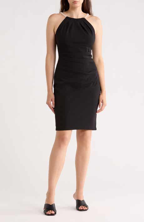 Eliza J Pleated Sleeveless Dress