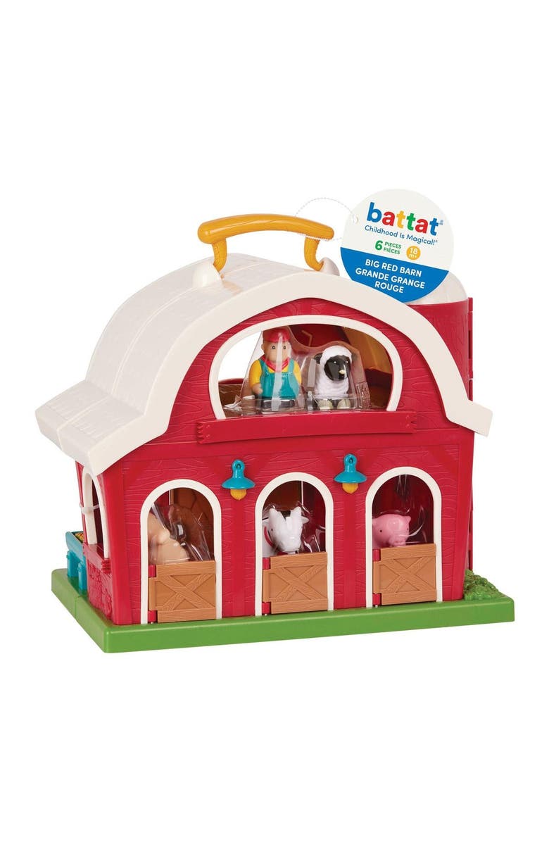 Kaplan Early Learning Toddler's First Big Red Barn and Farm Animals, Alternate, color, Multicolor