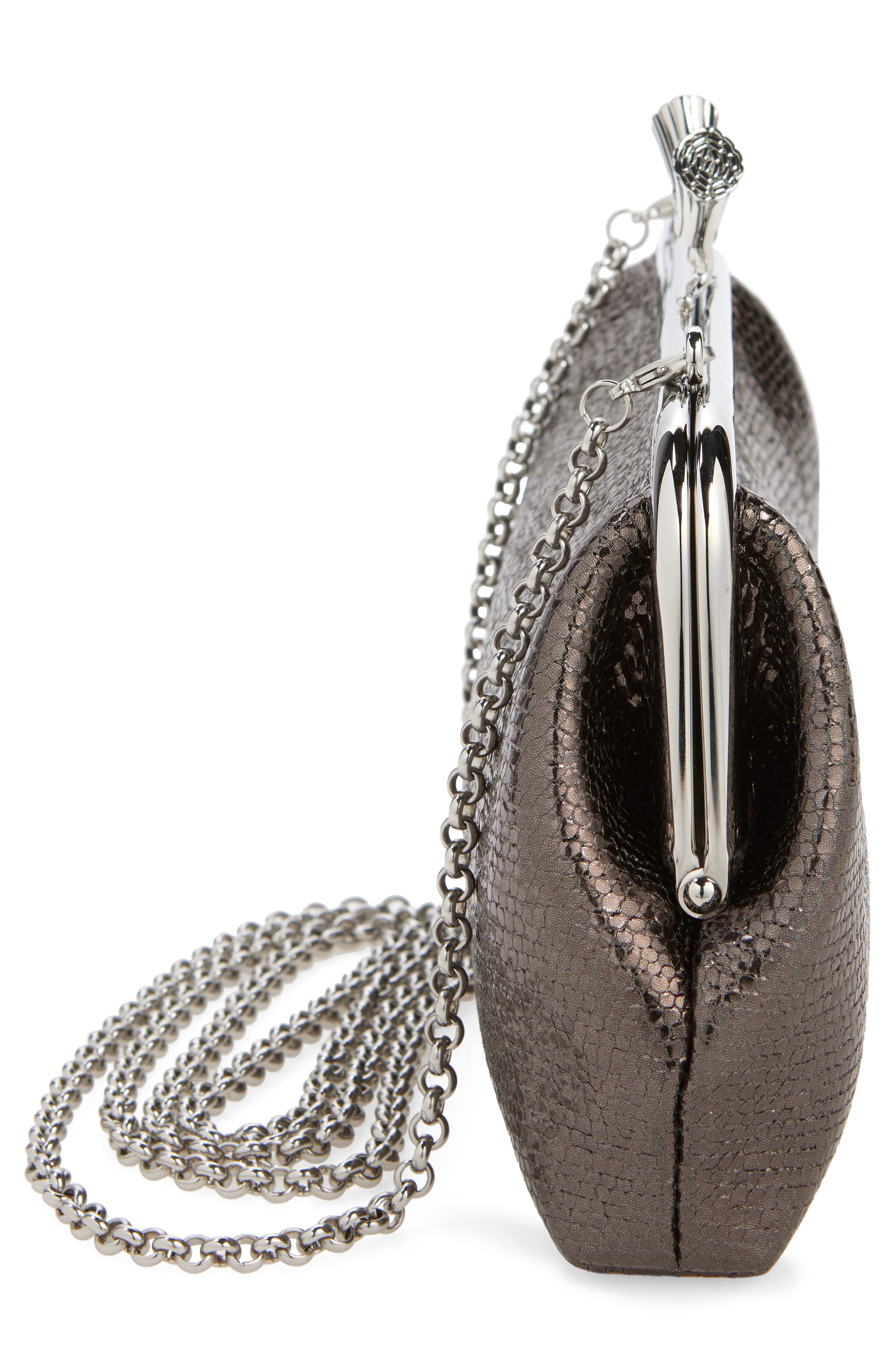 Anya Hindmarch Maud Tassel Clasp Clutch, Alternate, color, 