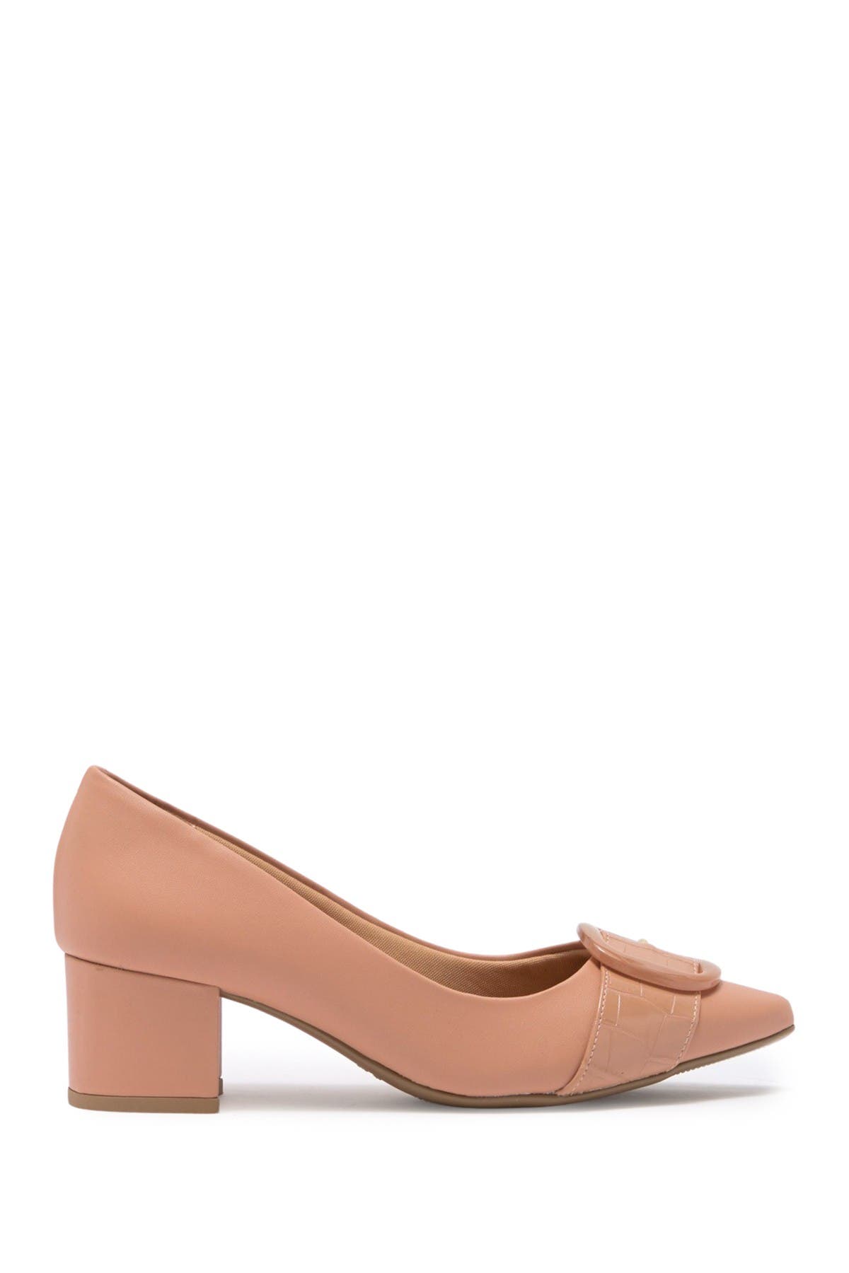 OFFLINE Kristen Buckled Block Heel Pump, Alternate, color, 