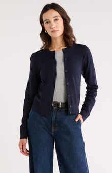 Crewneck Cardigan