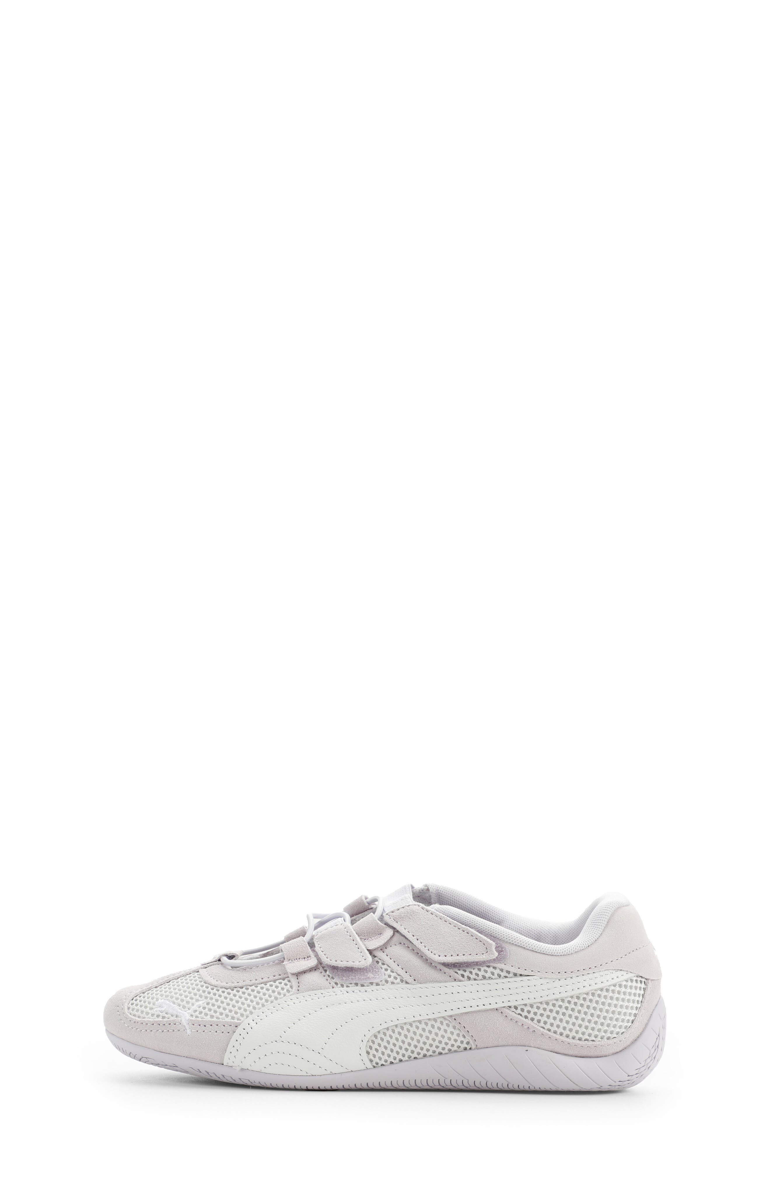 PUMA Kids' Speedcat Go Sneaker, Alternate, color, Spring Lavender/ White/ Gray
