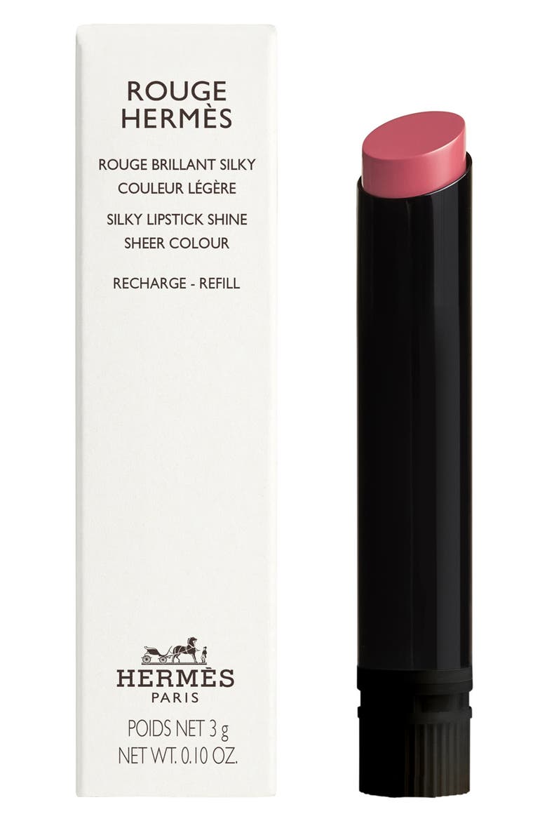 Rouge Hermès - Silky Lipstick Shine Refill, Main, color, 48 ROSE BOISE
