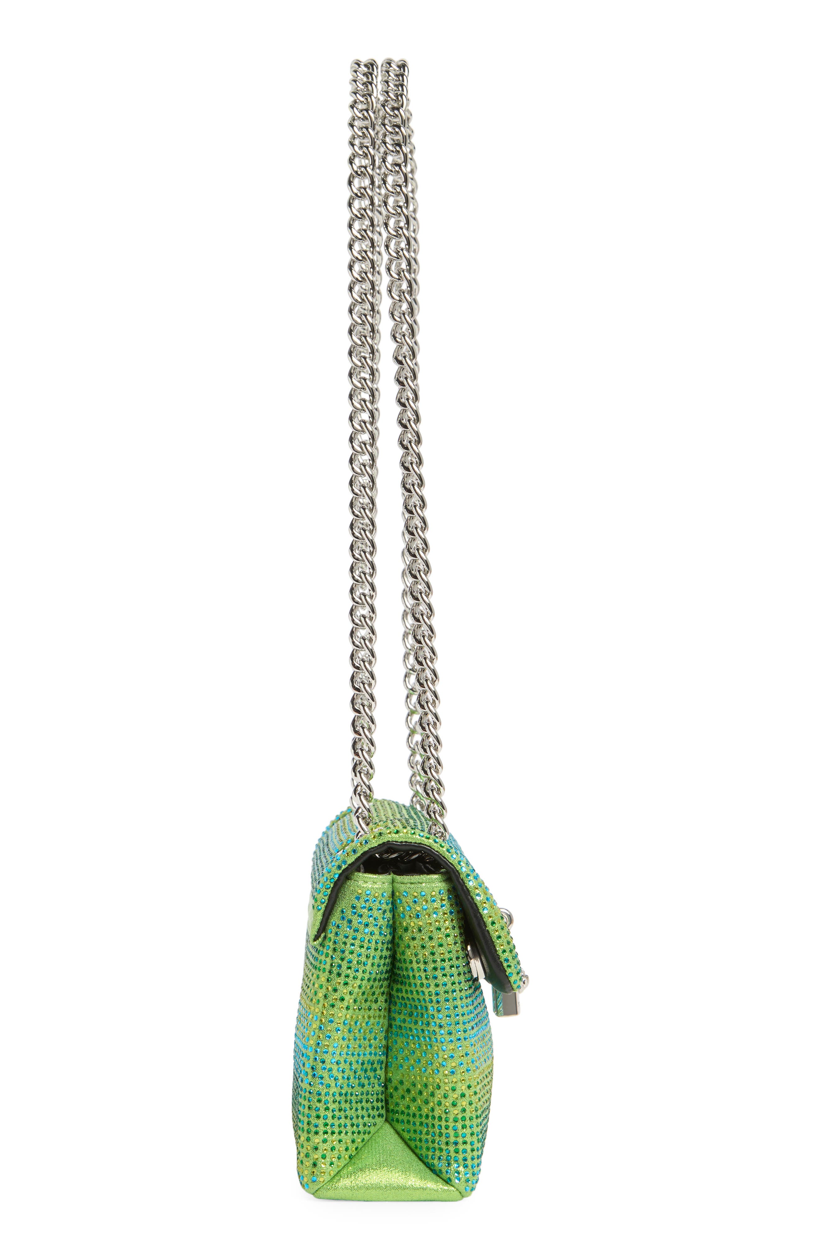 Kurt Geiger London Mini Brixton Crossbody Bag, Alternate, color, Open Green