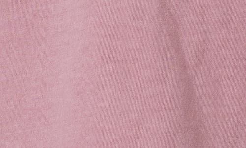 C&c California C & C California Toni Floral Embroidered Sleeve Boxy Cotton T-shirt In Nostalgia Rose