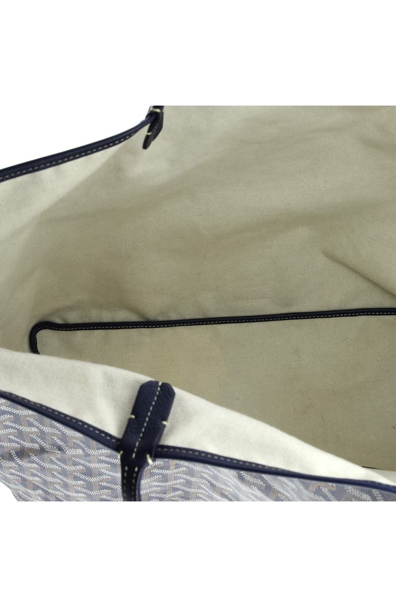 Pre-Owned Goyard Saint Louis Tote Printed Coated Canvas GM, Alternate, color, Blue