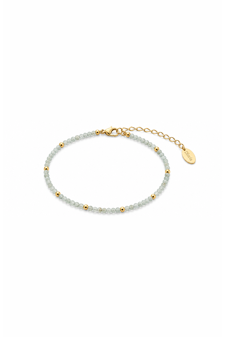 Sea Mist Beaded Bracelet, Main, color, Blue