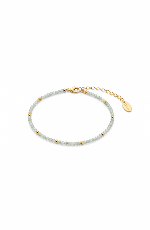 Dloria Sea Mist Beaded Bracelet In Metallic