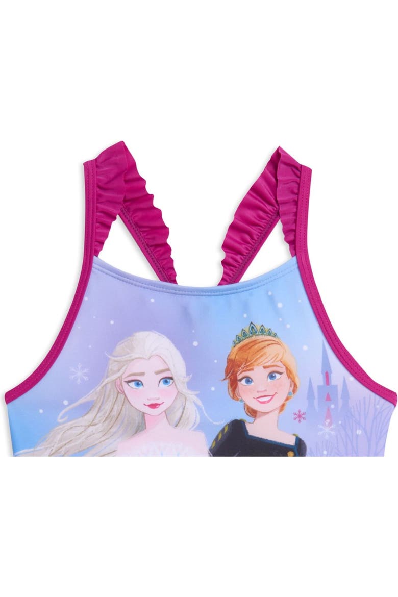 Frozen 2-Piece Swimwear Tankini Top and Bottoms Set, Alternate, color, Purple Ombre