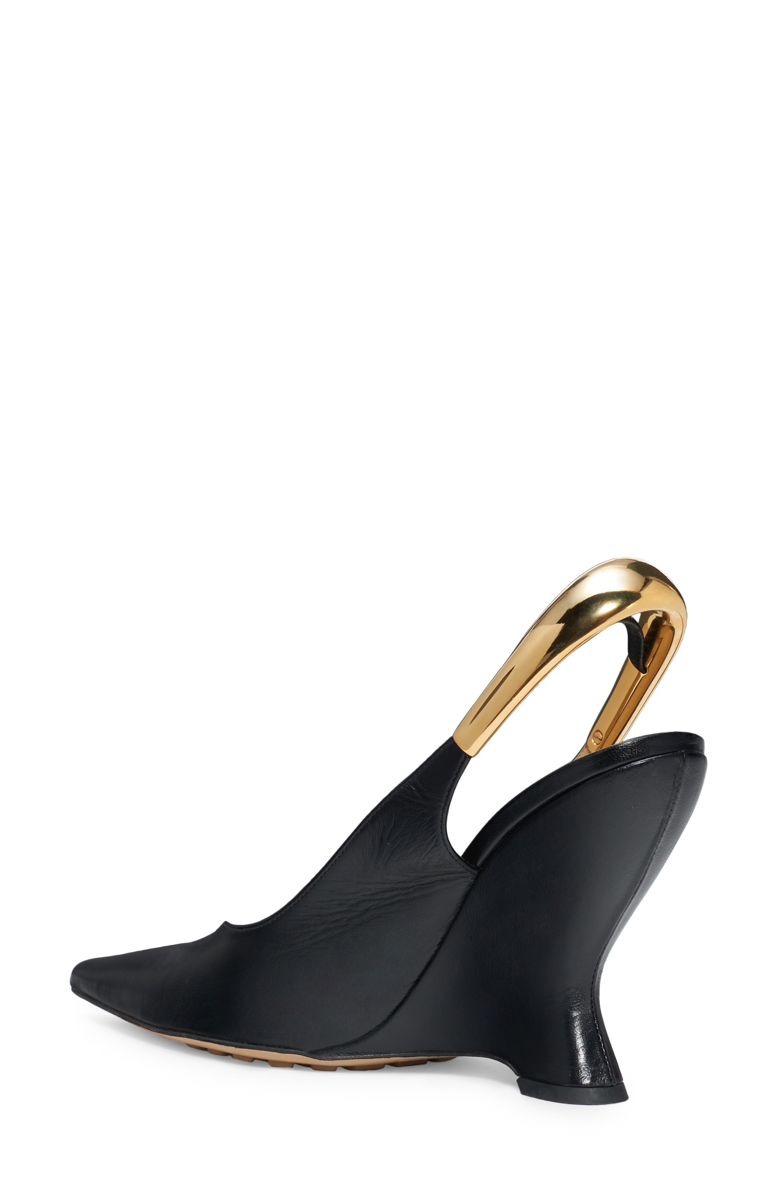 Bottega Veneta Slingback Pointed Toe Pump, Alternate, color, 