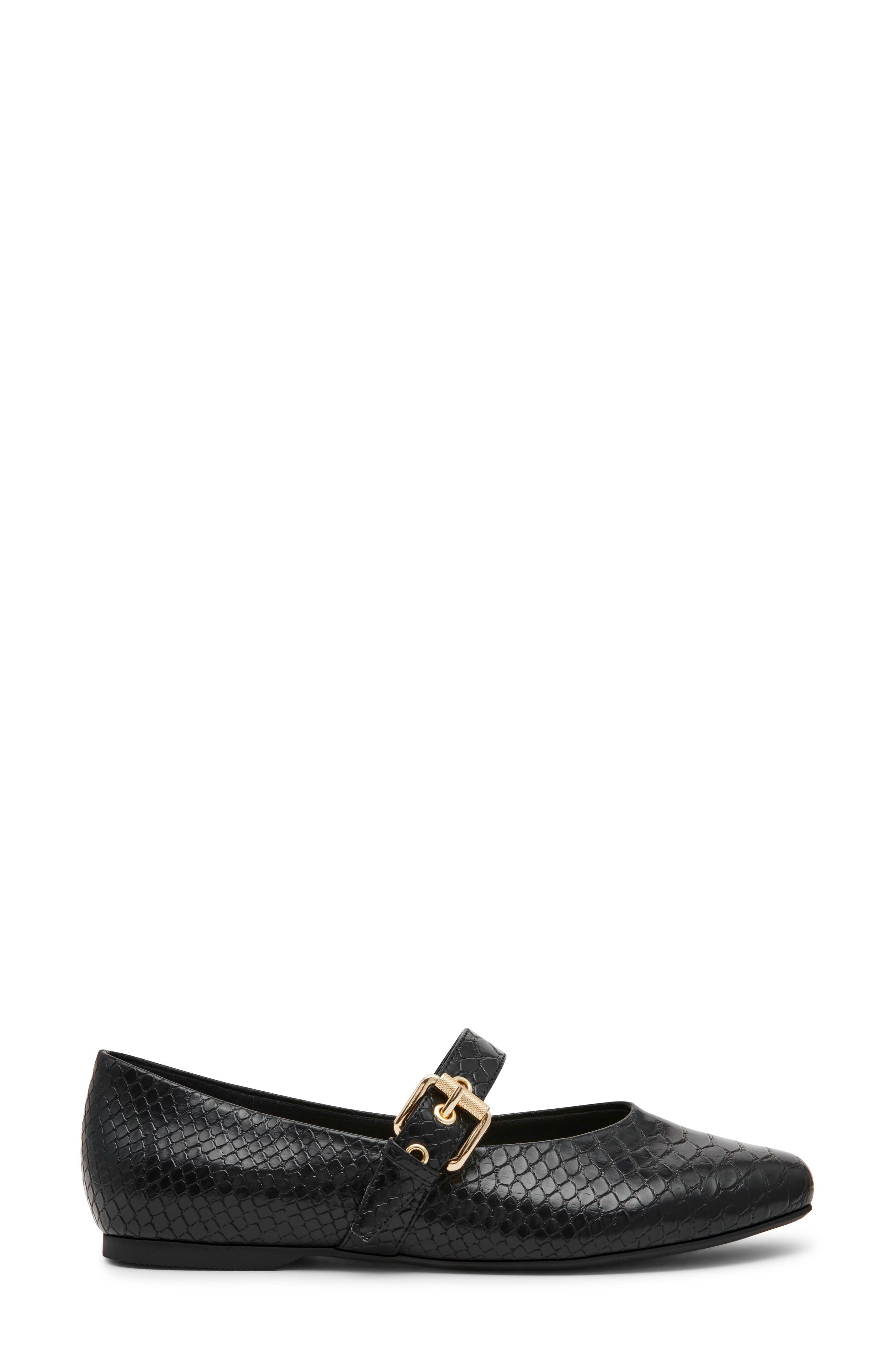 Mulaney Mary Jane Flat, Alternate, color, BLACK SNAKE