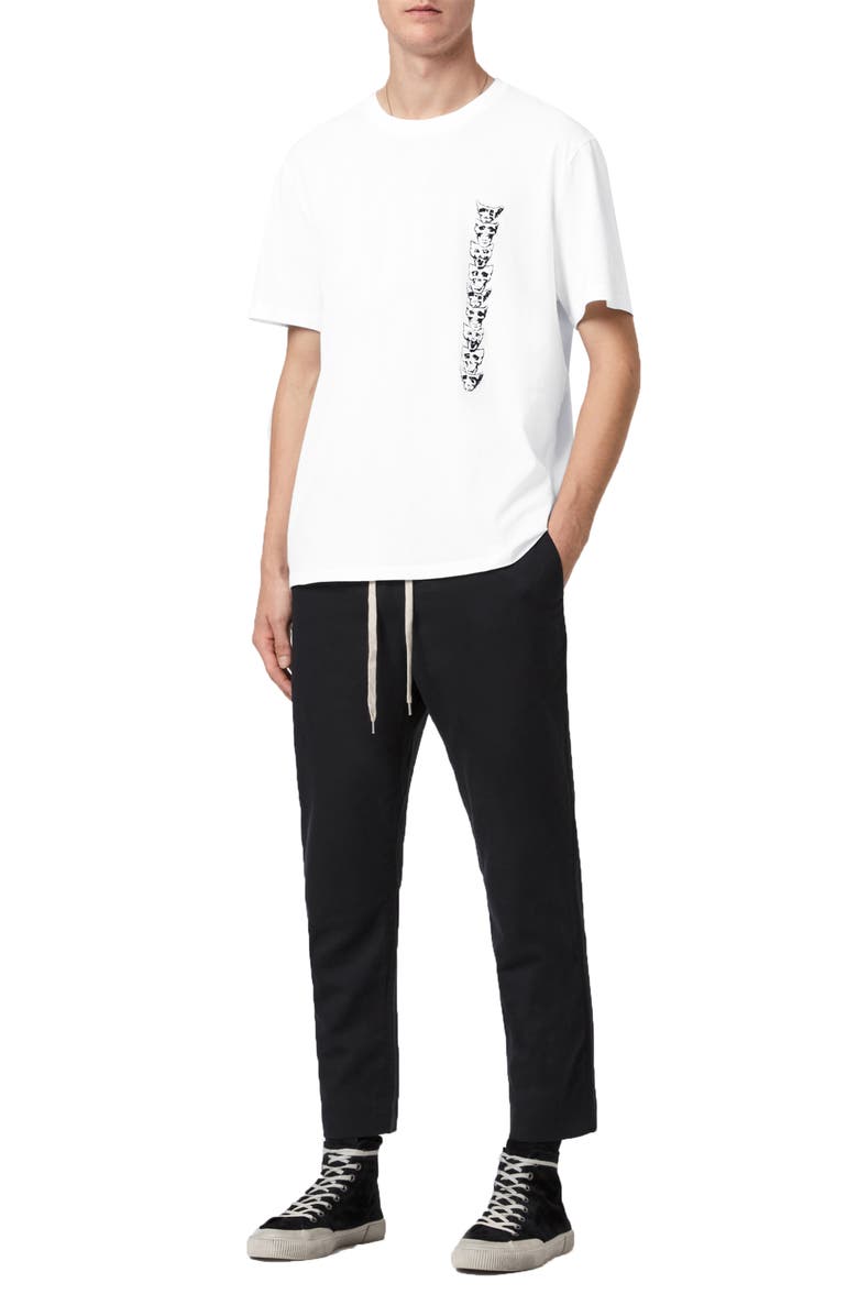 AllSaints Midnite Graphic Tee, Alternate, color, 