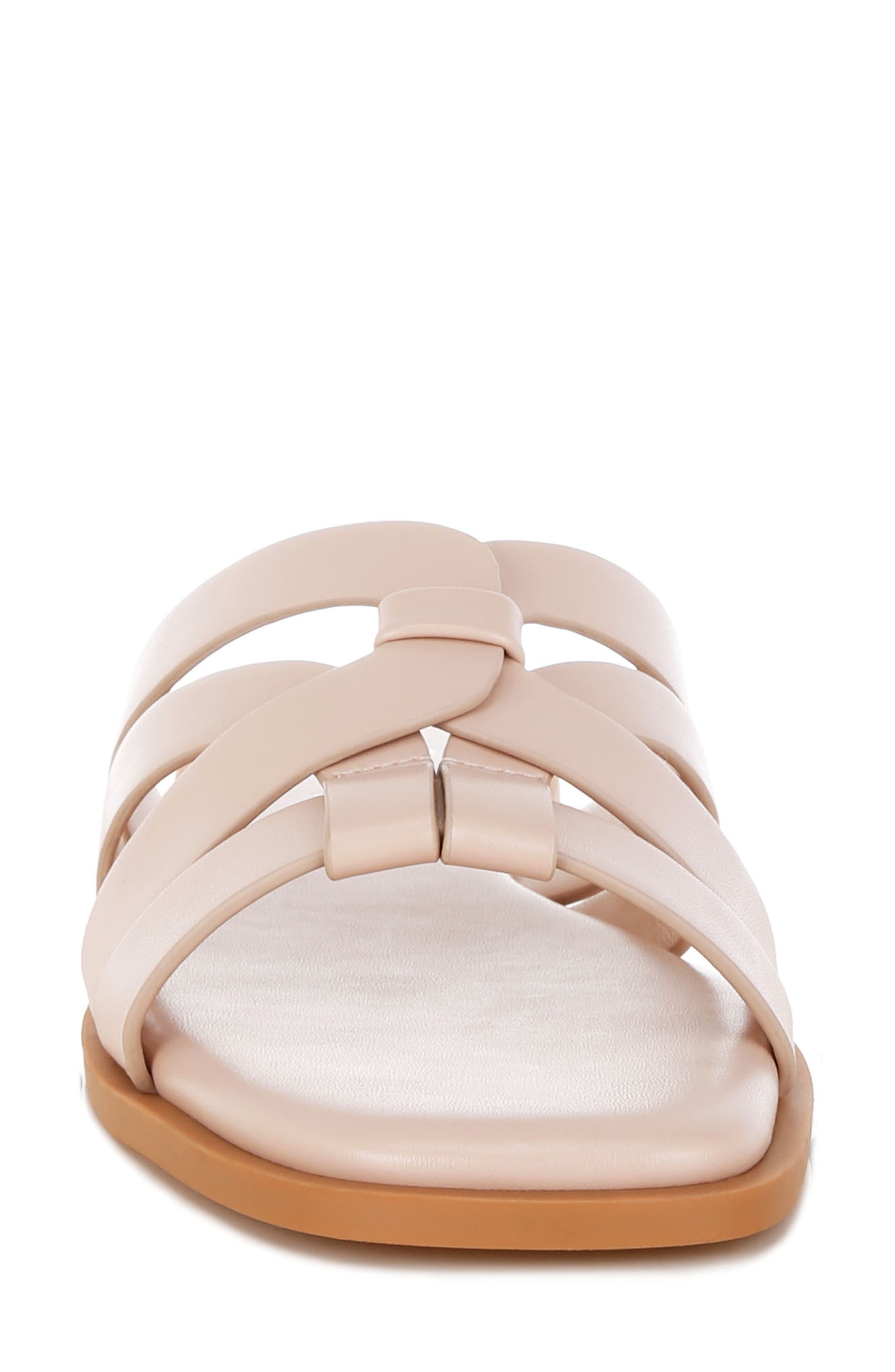 Sebal Slide Sandal, Alternate, color, BEIGE
