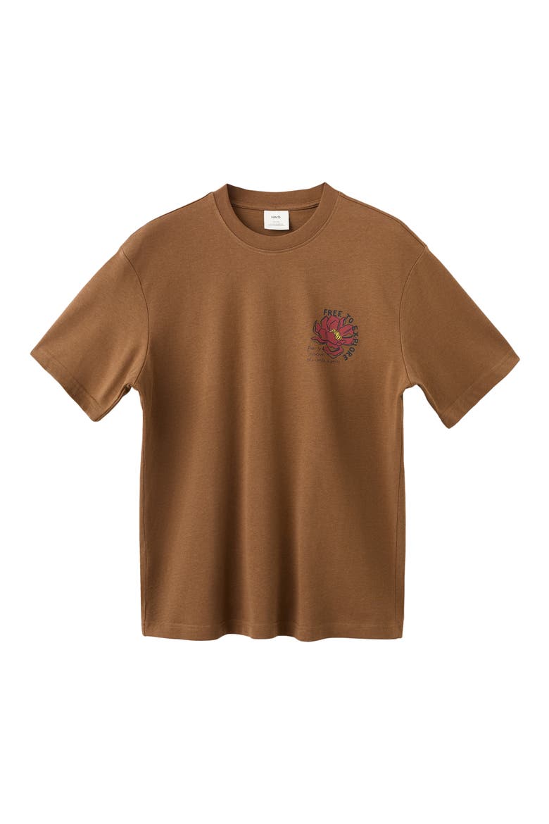 Free to Explore Graphic T-Shirt, Alternate, color, TOBACCO BROWN