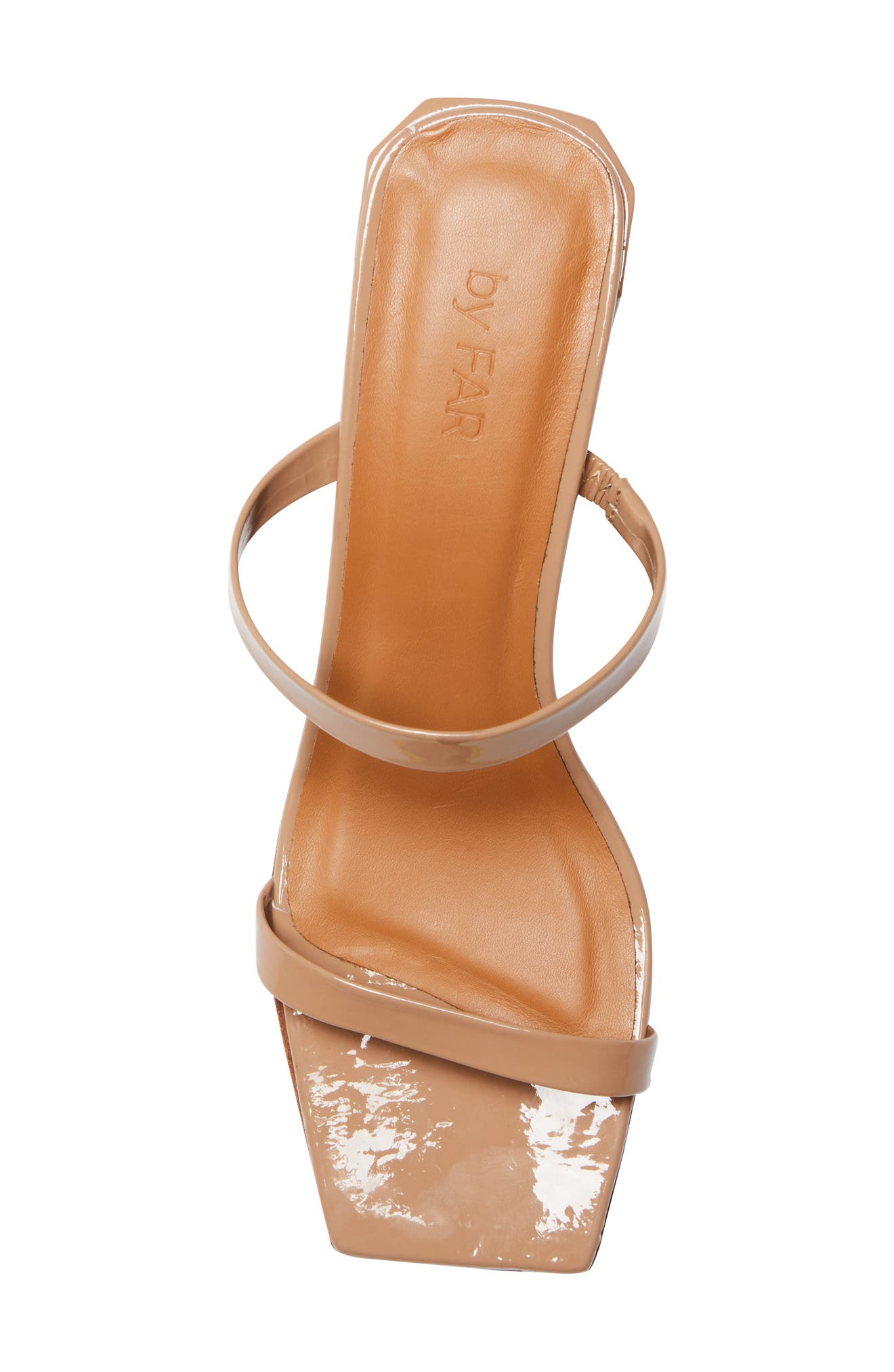 Tanya Strappy Square Toe Sandal, Alternate, color, NUDE