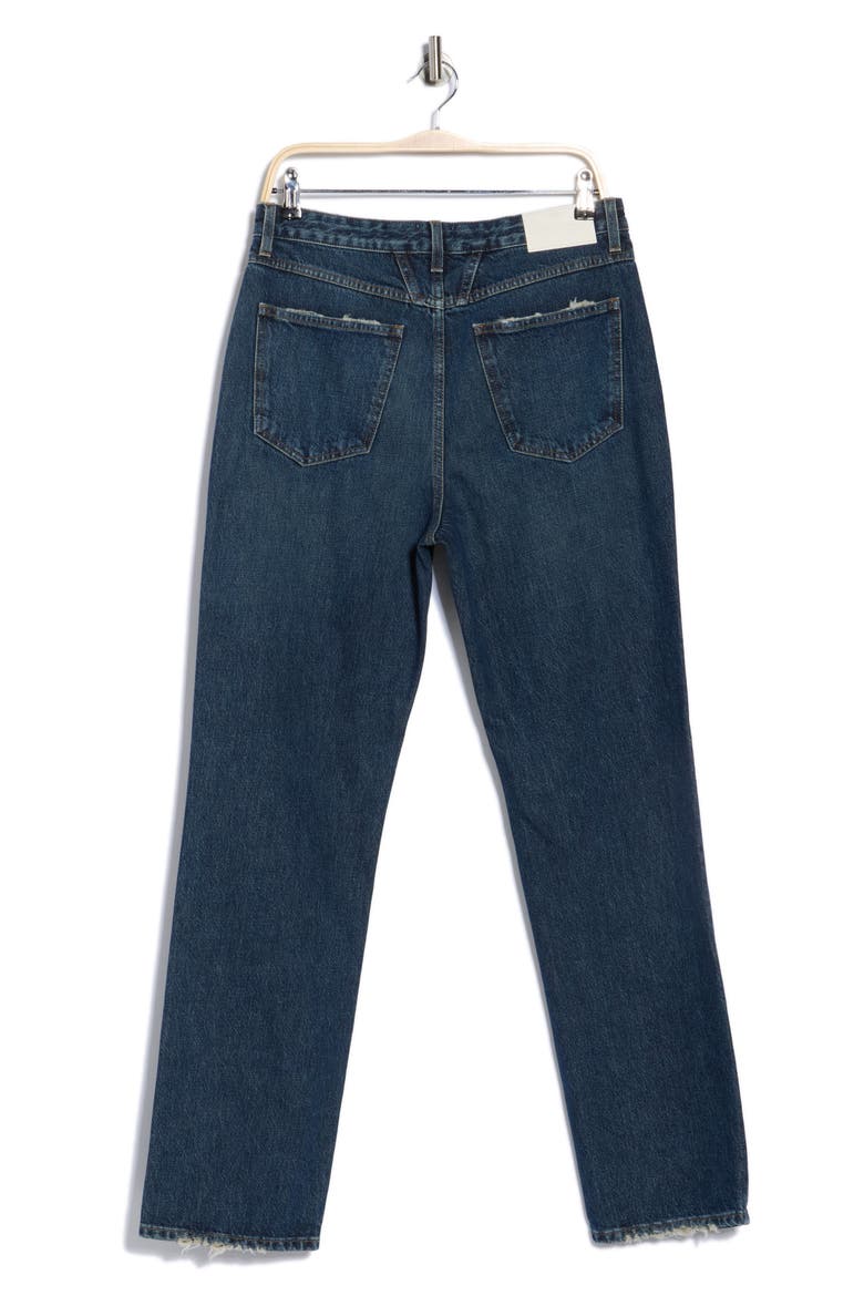 Roan Straight Leg Jeans, Alternate, color, DARK BLUE