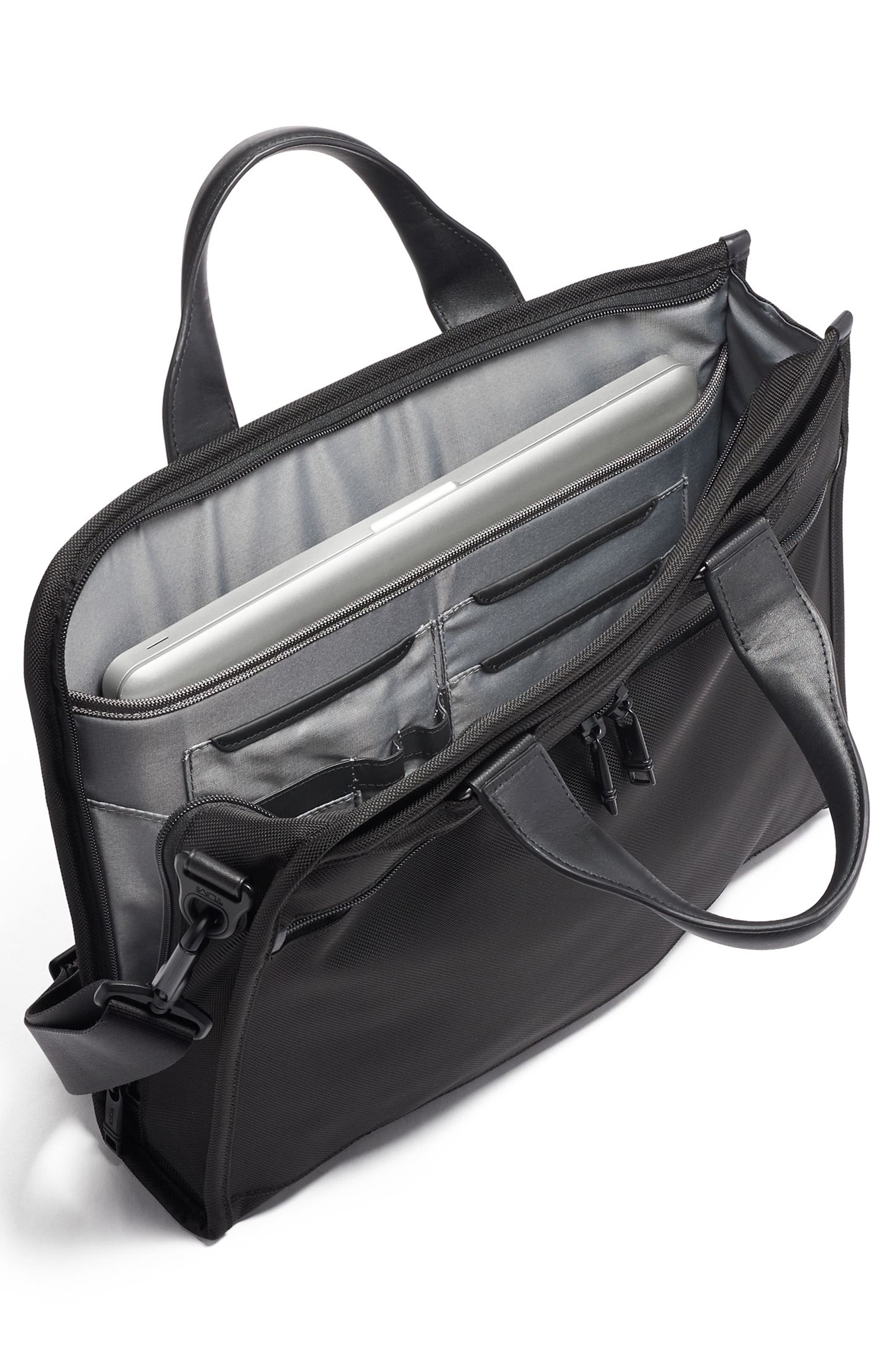 TUMI Alpha 3 Slim Deluxe Portfolio, Alternate, color, 