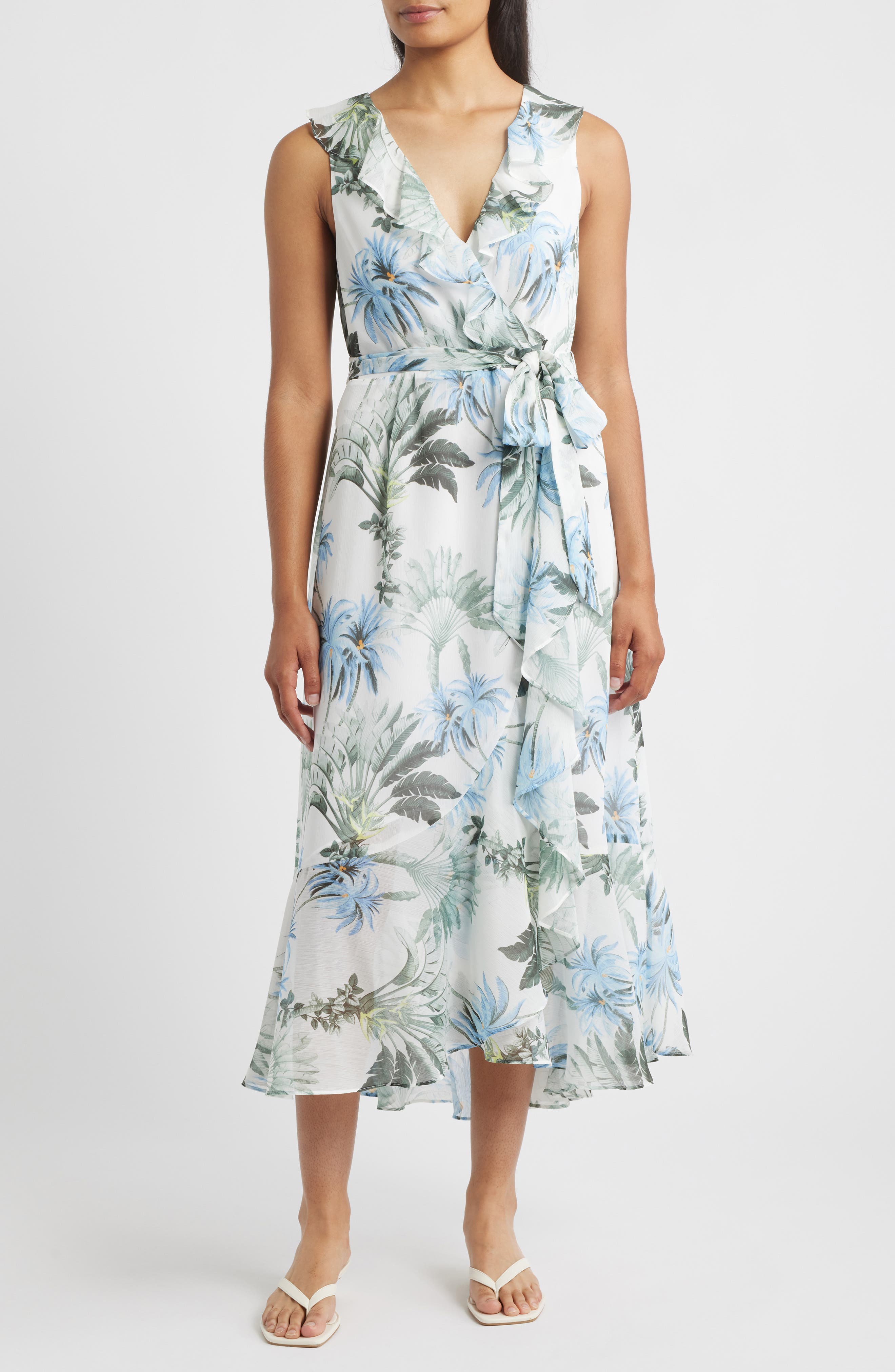 Tommy Bahama Palisade Palms Sleeveless Maxi Dress