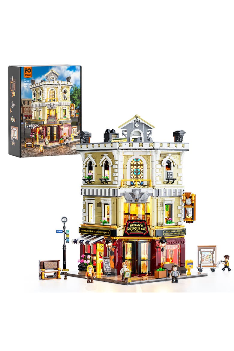 Antique Store Lighting Building Set Model CT2847A, Main, color, Multicolor