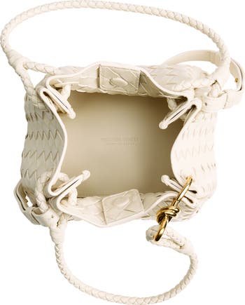 Small Andiamo Intrecciato Leather Crossbody Bag