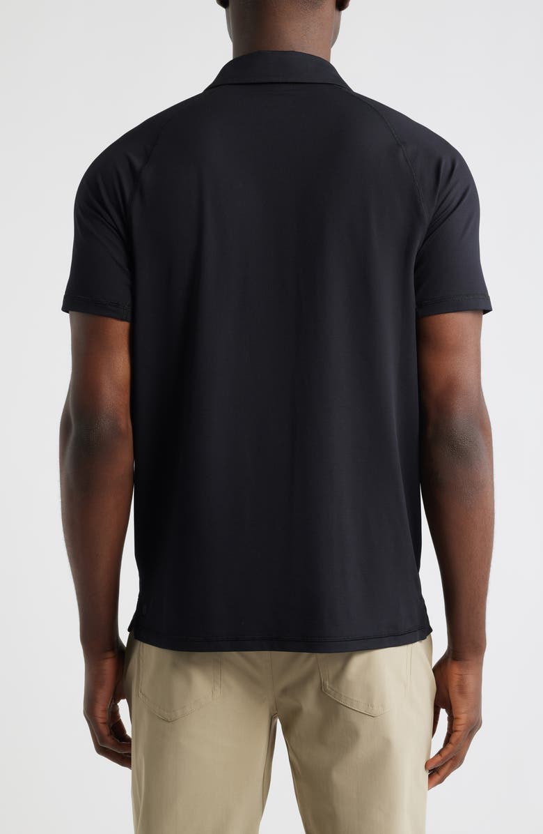 Zella Endurance Performance Polo, Alternate, color, Black