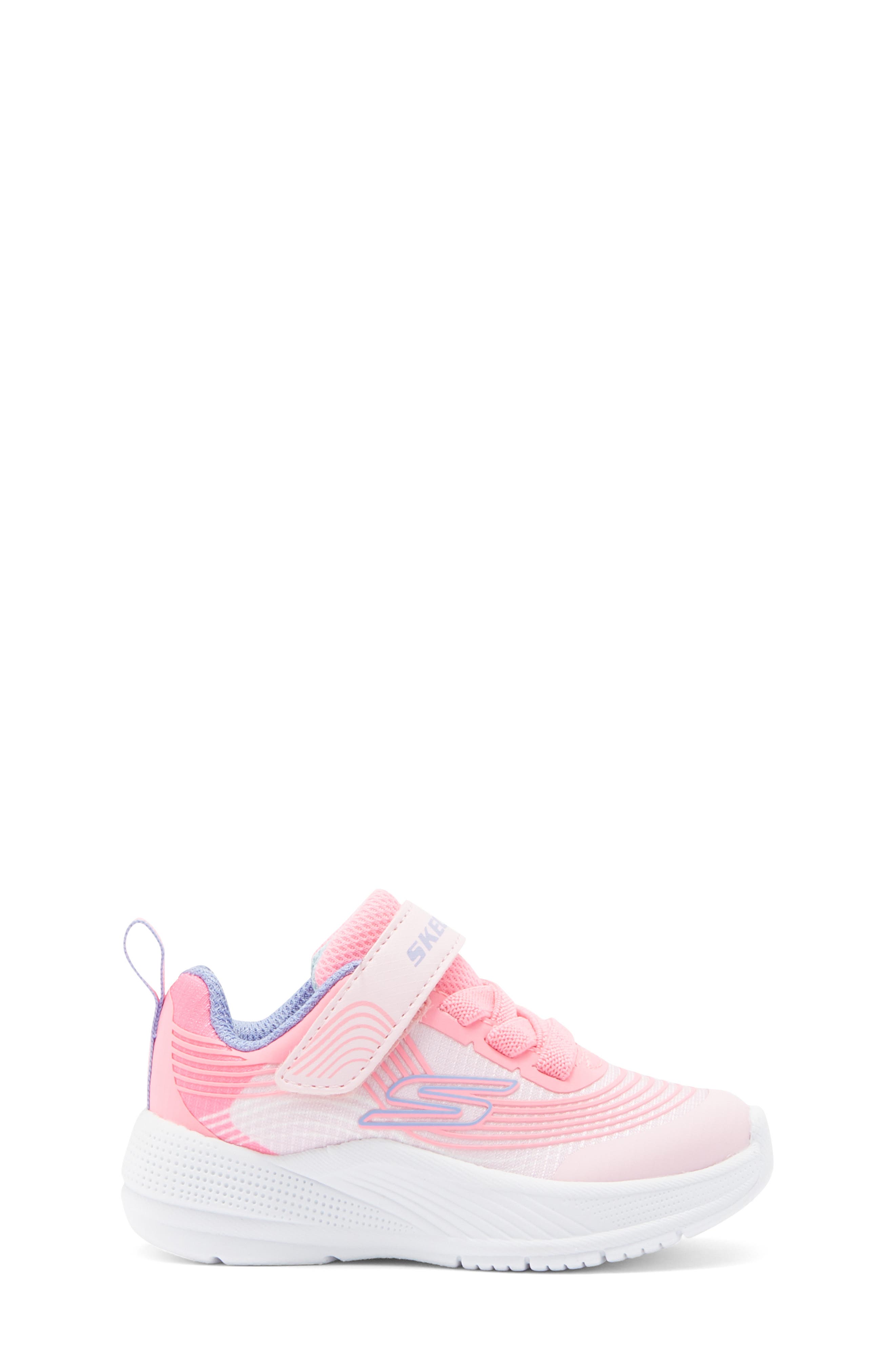 SKECHERS Kids' Microspec Advance Sneaker, Alternate, color, Light Pink